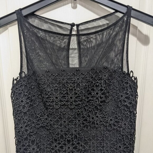 Js Collections | Tiered Lace Cocktail Dress - Picture 2 of 9